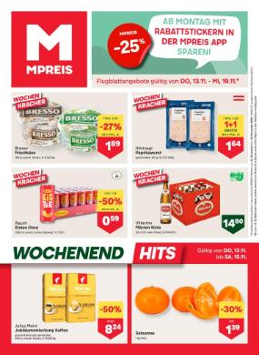 Titelbild des Prospekts von MPREIS Kärnten