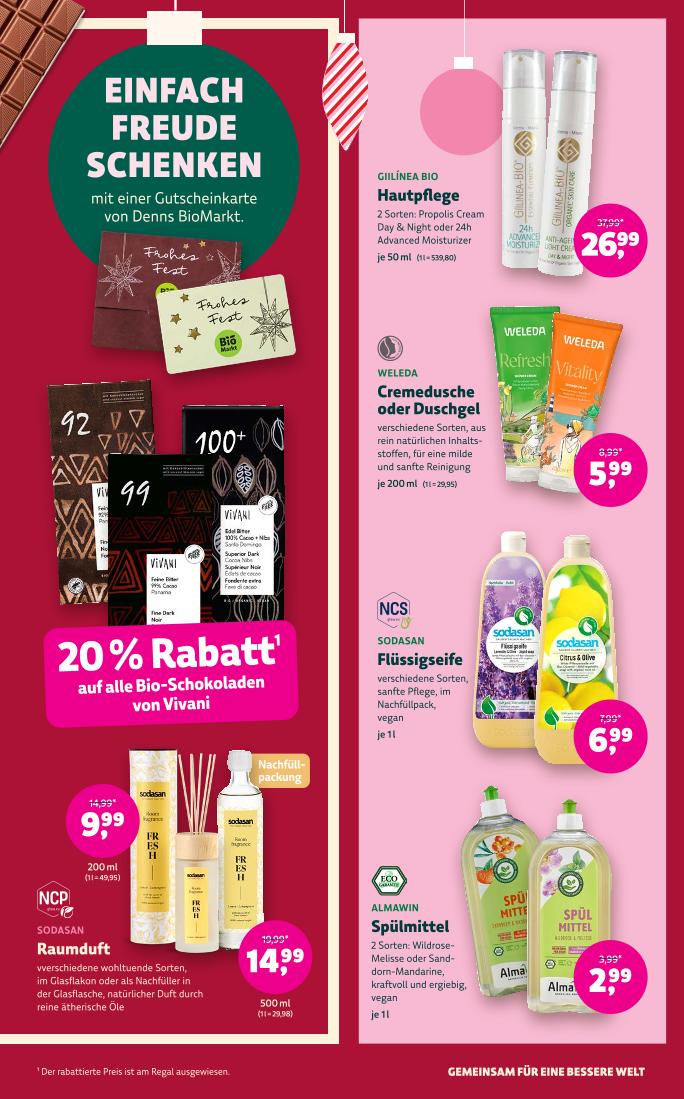 Prospekt von Denns BioMarkt