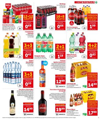 Titelbild des Prospekts von INTERSPAR STMK