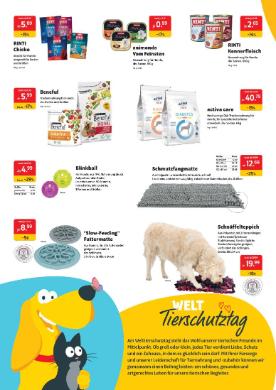 Titelbild des Prospekts von DAS FUTTERHAUS