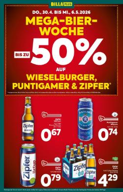 Titelbild des Prospekts von BILLA PLUS Oberösterreich