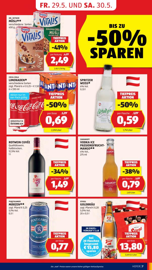 Prospekt von HOFER