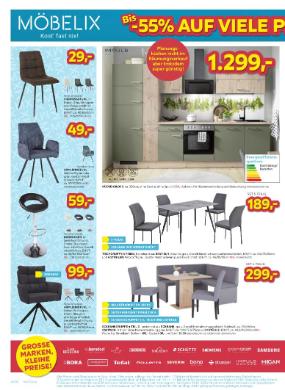 Titelbild des Prospekts von Möbelix