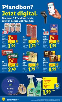 Titelbild des Prospekts von Lidl Österreich