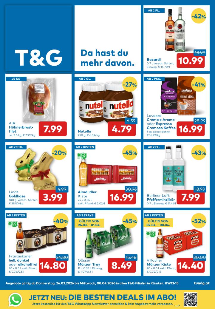 Prospekt von T&G