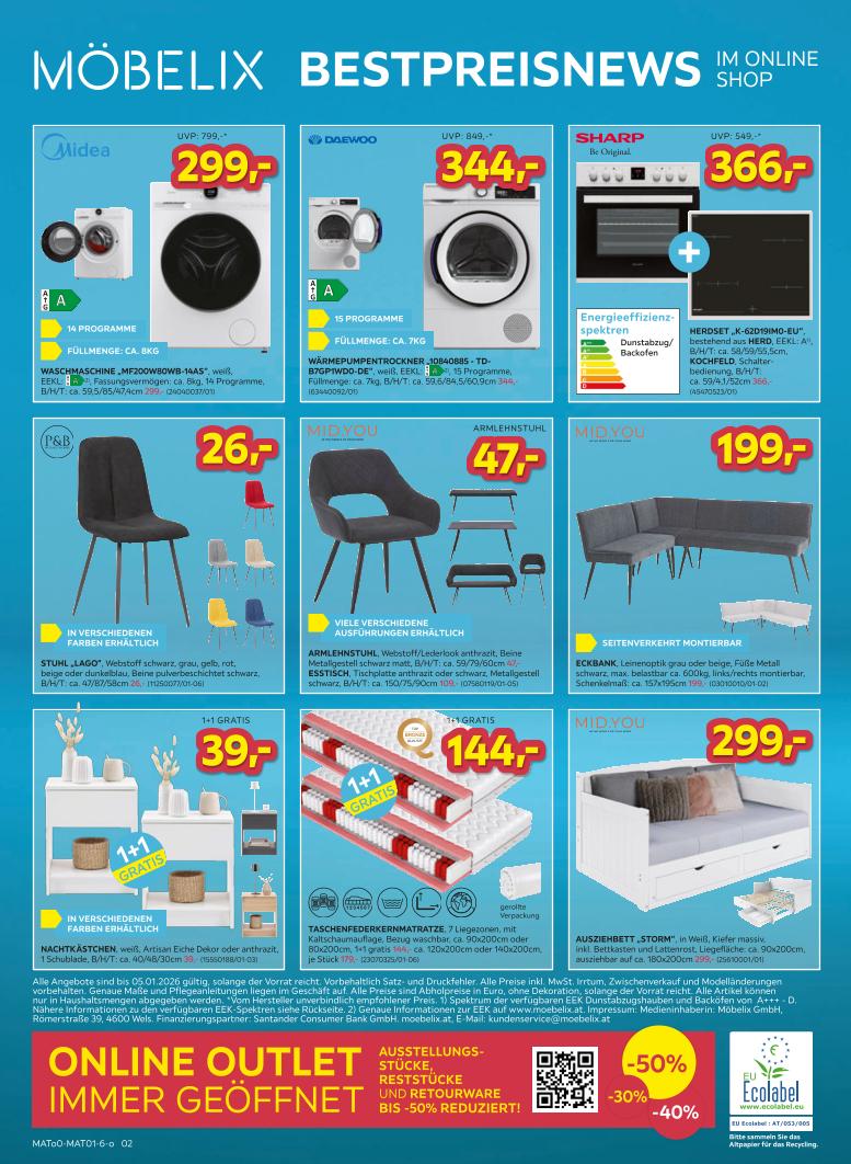 Prospekt von Möbelix