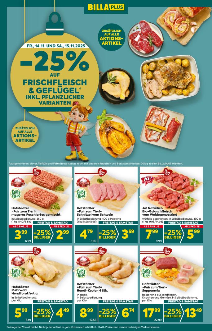 Prospekt von BILLA PLUS