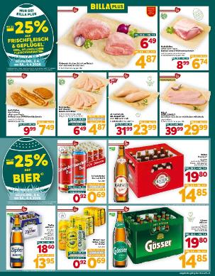 Titelbild des Prospekts von BILLA PLUS Salzburg