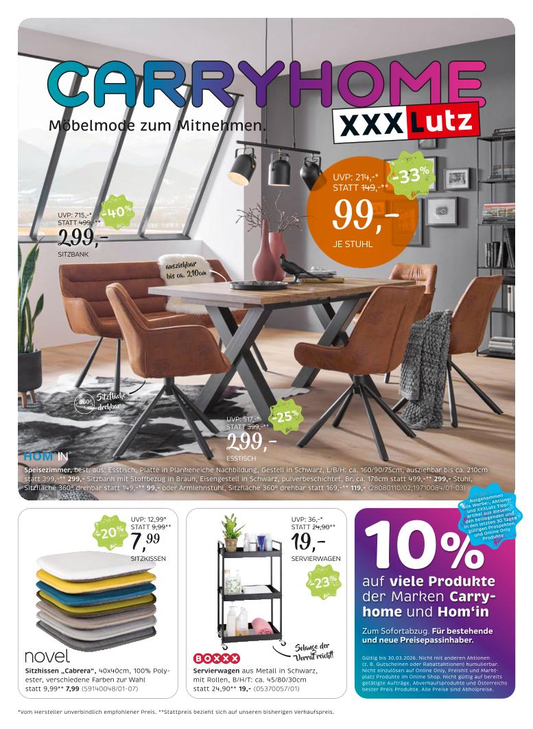 Prospekt von XXXLutz