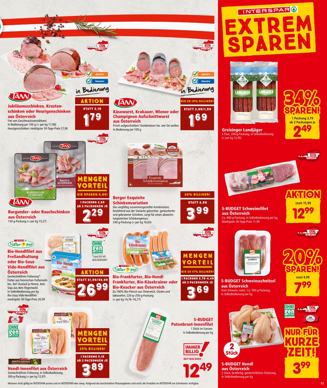 Prospekt von INTERSPAR