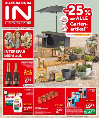 Titelbild des Prospekts von INTERSPAR KTN