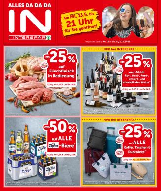 Titelbild des Prospekts von INTERSPAR OOE
