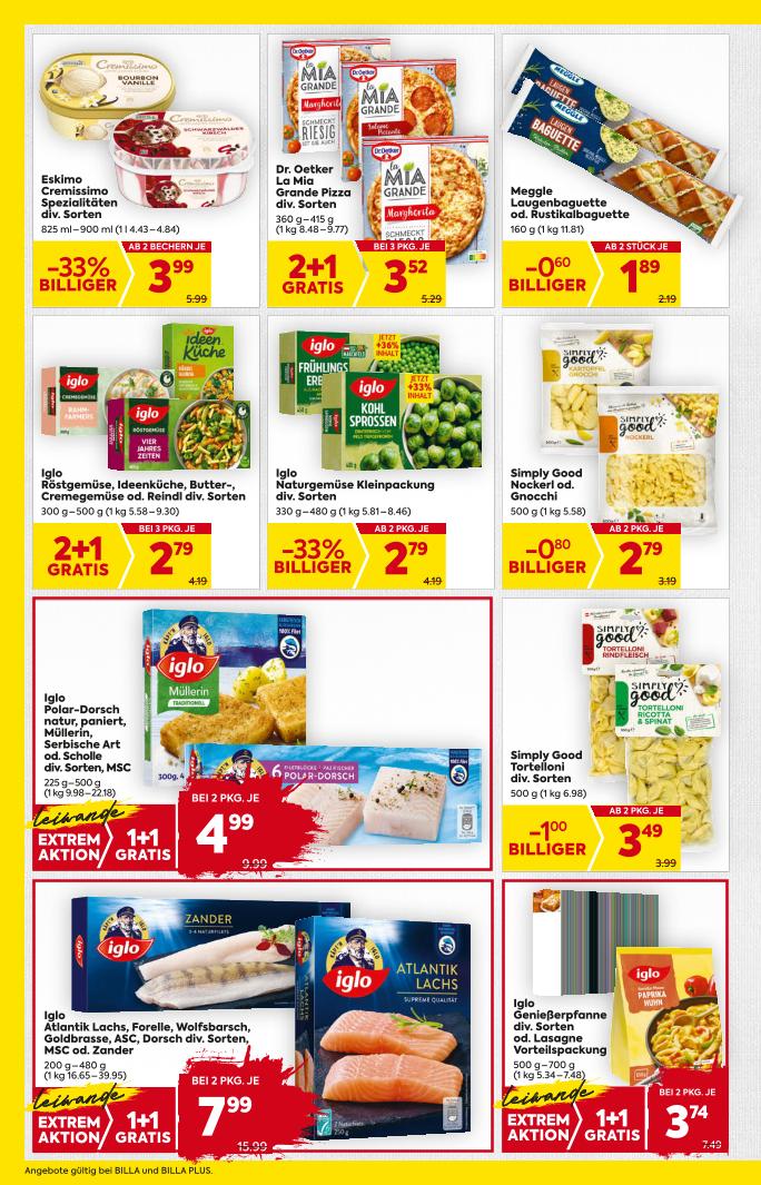 Prospekt von BILLA