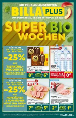 Titelbild des Prospekts von BILLA PLUS WIEN