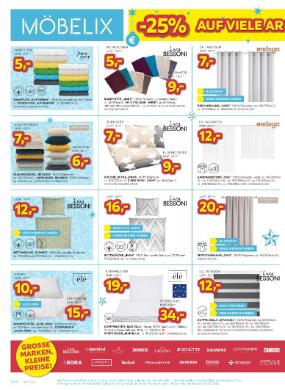 Titelbild des Prospekts von Möbelix