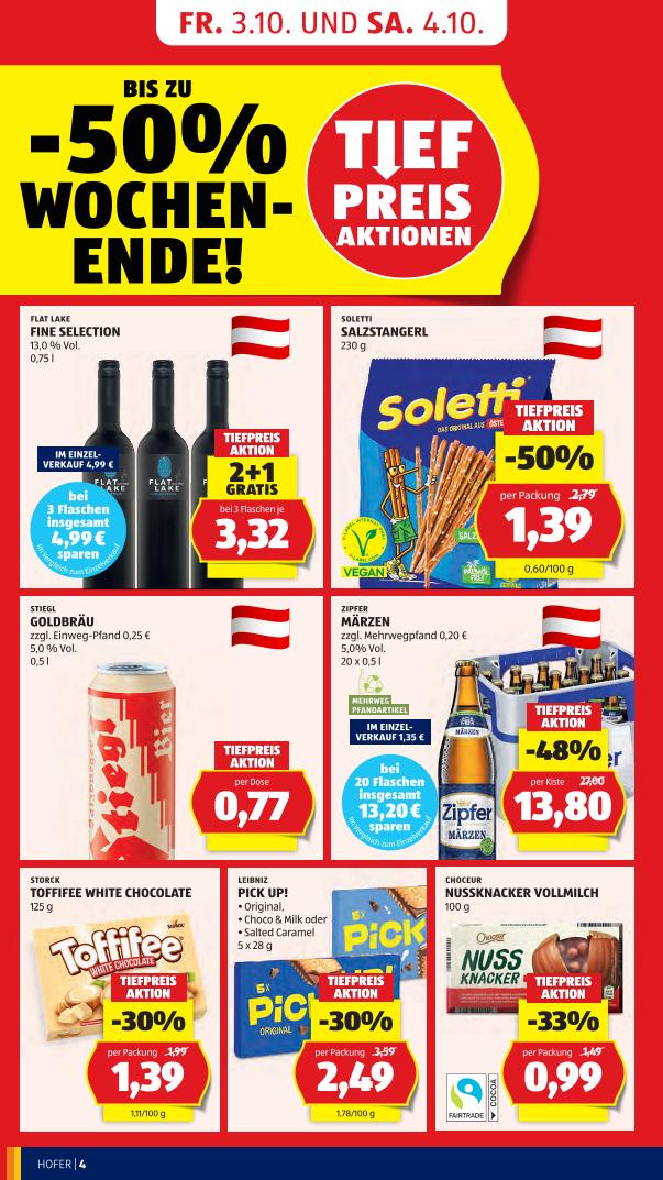 Prospekt von HOFER