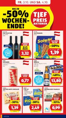 Titelbild des Prospekts von HOFER