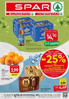 Titelbild des Prospekts von SPAR STMK / KTN