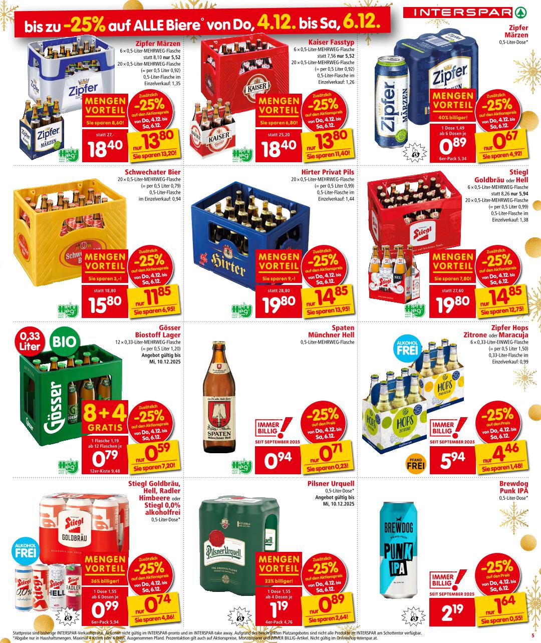 Prospekt von INTERSPAR