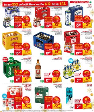 Titelbild des Prospekts von INTERSPAR SBG