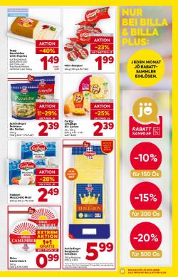 Titelbild des Prospekts von BILLA Burgenland