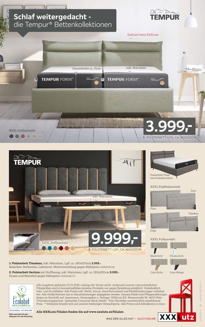 Prospekt von XXXLutz