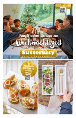 Titelbild des Prospekts von Sutterlüty