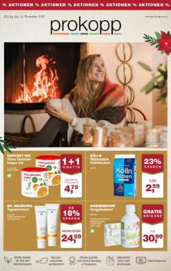 Titelbild des Prospekts von prokopp