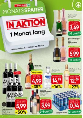 Titelbild des Prospekts von SPAR KTN