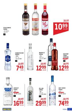 Titelbild des Prospekts von METRO SPIRITUOSEN Spezial