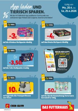 Titelbild des Prospekts von DAS FUTTERHAUS