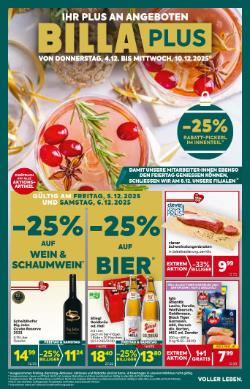 Titelbild des Prospekts von BILLA PLUS Salzburg