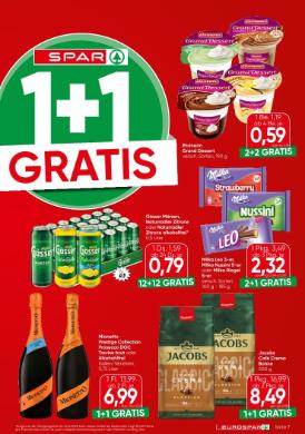 Titelbild des Prospekts von EUROSPAR W/NOE/BGLD