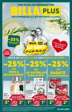 Titelbild des Prospekts von BILLA PLUS STMK