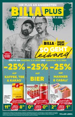 Titelbild des Prospekts von BILLA PLUS WIEN