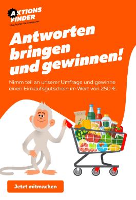 Titelbild des Prospekts von Aktionsfinder