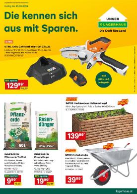 Titelbild des Prospekts von Lagerhaus