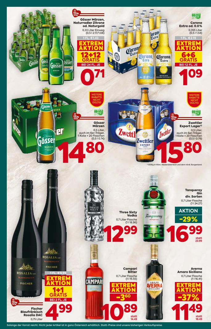 Prospekt von BILLA PLUS