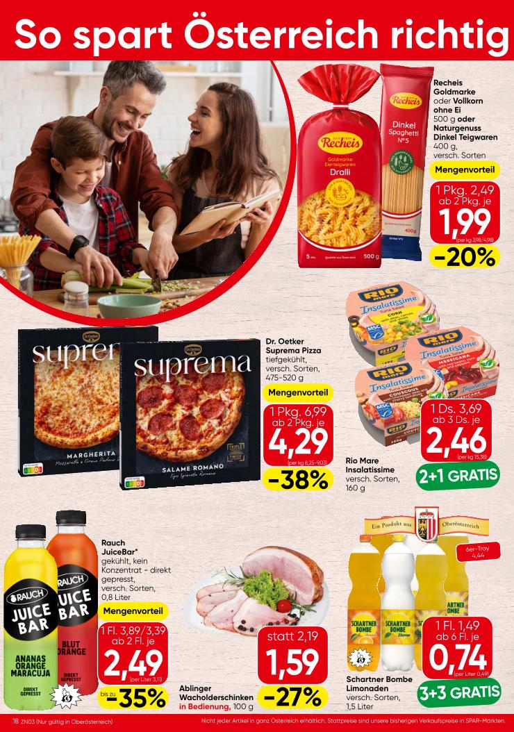 Prospekt von SPAR