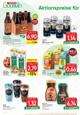 Titelbild des Prospekts von SPAR Gourmet