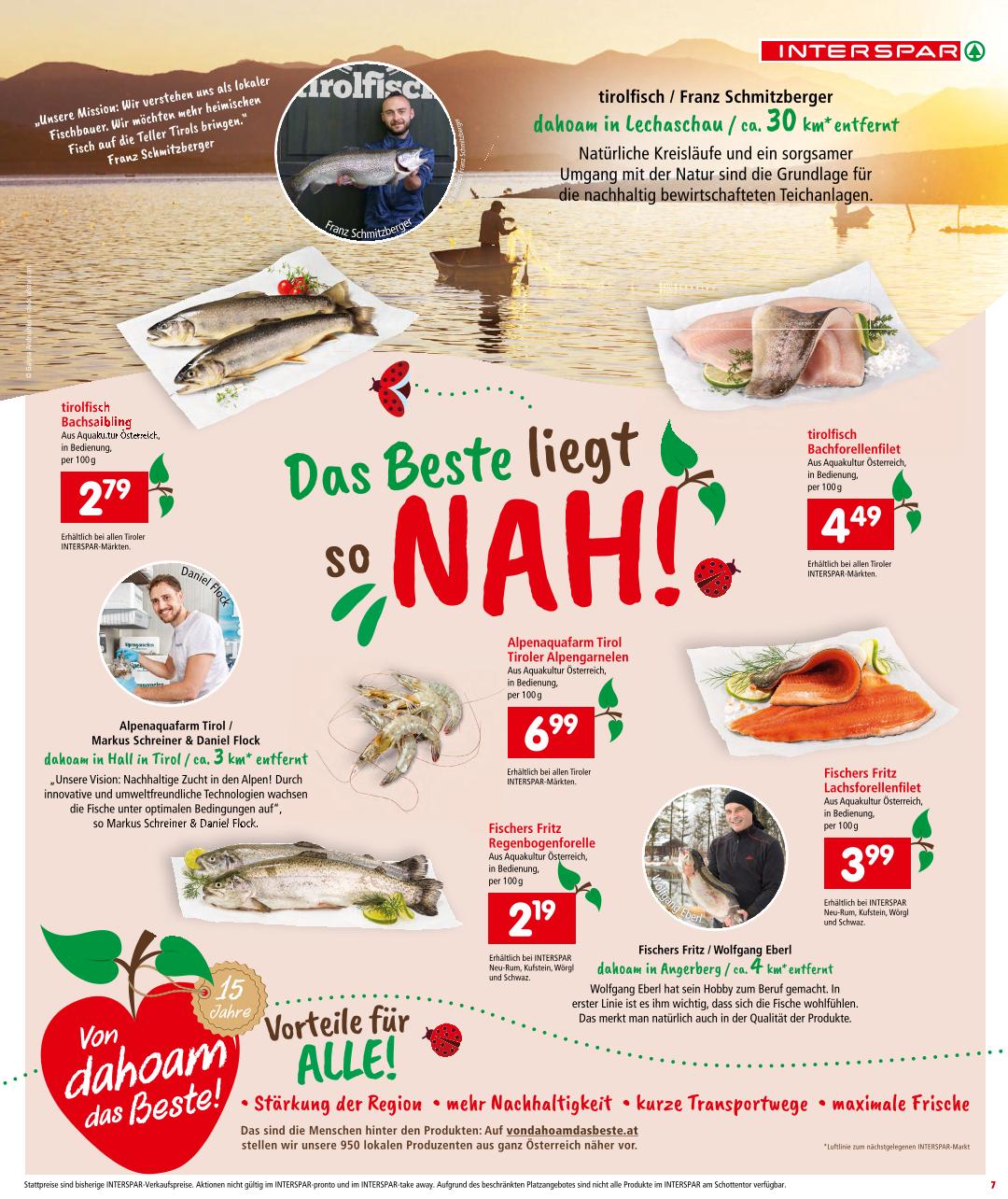 Prospekt von INTERSPAR