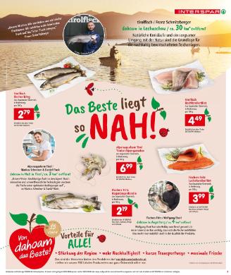 Titelbild des Prospekts von INTERSPAR TRL