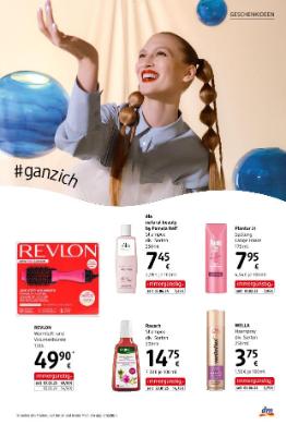 Titelbild des Prospekts von dm drogerie markt