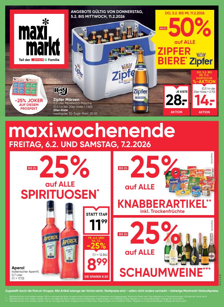 Prospekt von Maximarkt