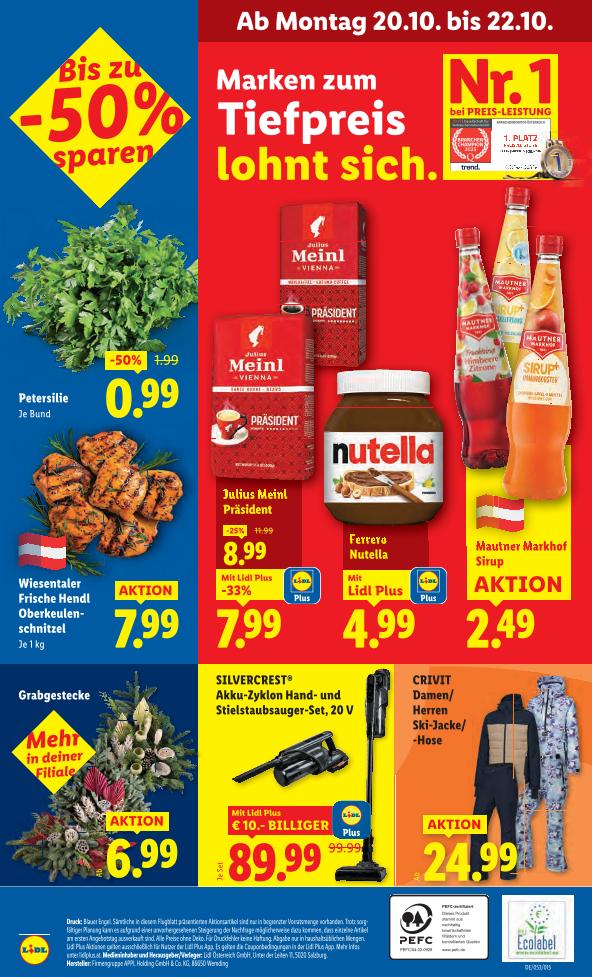 Prospekt von Lidl