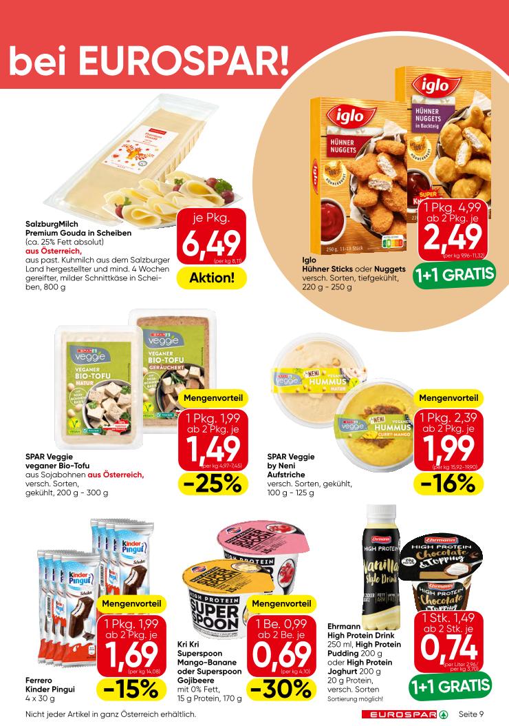 Prospekt von EUROSPAR