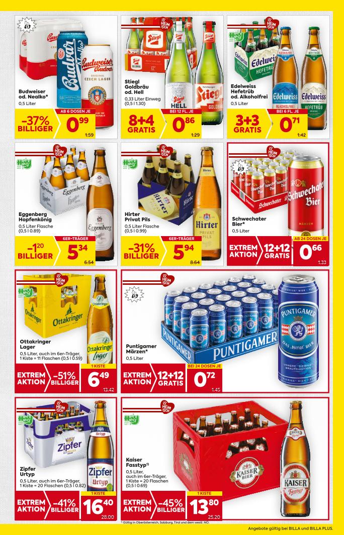 Prospekt von BILLA