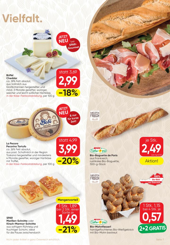Prospekt von SPAR Gourmet