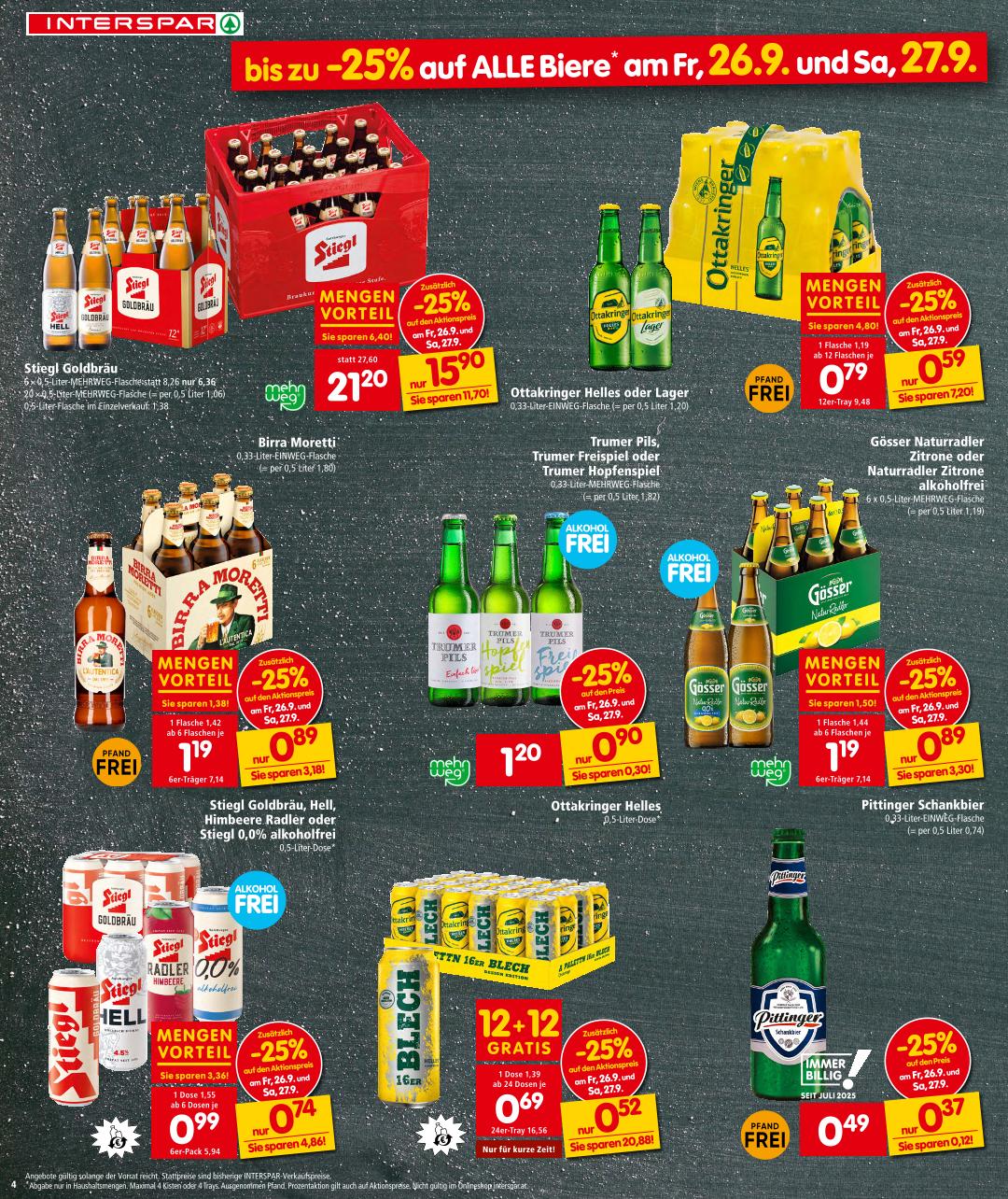 Prospekt von INTERSPAR