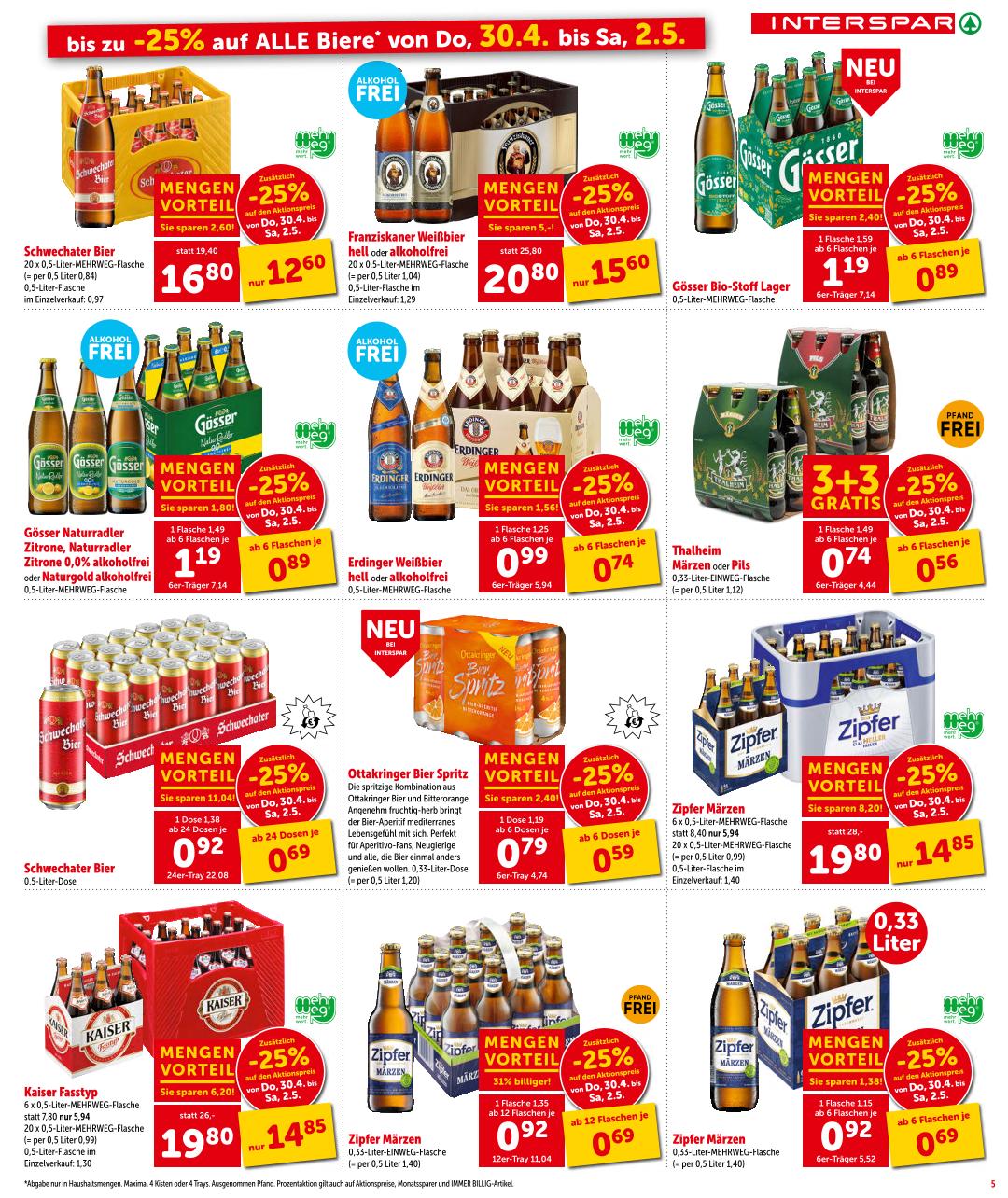 Prospekt von INTERSPAR